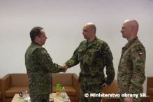 Jednotky NATO - Enhanced Vigilance Activity Battlegroup na Leti